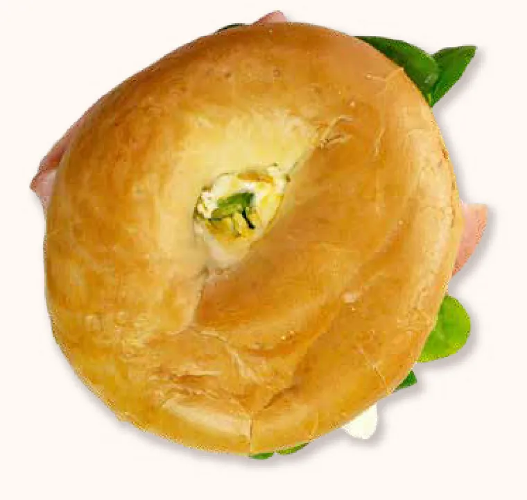 Mortadella Bagel